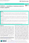 Cover page: SAMSA2: a standalone metatranscriptome analysis pipeline