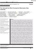 Cover page: The Colorado East River Community Observatory Data Collection