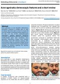 Cover page: Acne agminata: dermoscopic features and a short review