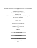 Cover page of Leveraging Security Metrics to Enhance System and Network Resilience