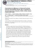 Cover page: Characterizing Sex Differences in Clinical and Functional Outcomes Among Military Veterans With a Comprehensive Traumatic Brain Injury Evaluation: A Million Veteran Program Study