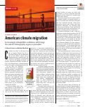 Cover page: American climate migration (Review of On the Move: The Overheating Earth and the Uprooting of America)