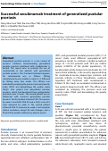 Cover page: Successful secukinumab treatment of generalized pustular psoriasis