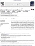 Cover page: Application of quantitative DTI metrics in sporadic CJD