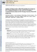 Cover page: Addition of Nitazoxanide to PEG-IFN and Ribavirin to Improve HCV Treatment Response in HIV-1 and HCV Genotype 1 Coinfected Persons Naïve to HCV Therapy: Results of the ACTG A5269 Trial