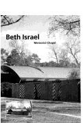 Cover page: Beth Israel Memorial Chapel     [Place Portfolio]