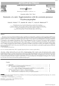 Cover page: Serotonin a la carte: Supplementation with the serotonin precursor 5-hydroxytryptophan