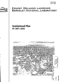 Cover page: Lawrence Berkeley Laboratory Institutional Plan FY 1997-2002