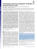 Cover page: Cyclooxygenase-derived proangiogenic metabolites of epoxyeicosatrienoic acids