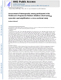 Cover page: Assessment of heterogeneity among participants in the Parkinsons Progression Markers Initiative cohort using α-synuclein seed amplification: a cross-sectional study.