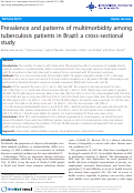 Cover page: Prevalence and patterns of multimorbidity among tuberculosis patients in Brazil: a cross-sectional study