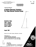 Cover page: A Surface Recovery Technique for Deep Moored Vertical Arrays