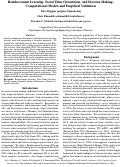 Cover page: Reinforcement Learning, Social Value Orientation, and Decision Making: Computational Models and Empirical Validation