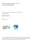 Cover page: TMDD Standards Review Technical Memorandum