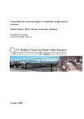 Cover page: Unintended environmental impacts of nighttime freight logistics activities