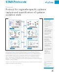 Cover page: Protocol for organelle-specific cysteine capture and quantification of cysteine oxidation state.