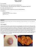 Cover page: Bullous pilomatricoma: a rarely reported variant of pilomatricoma