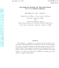 Cover page: Asymptotic Search for Ground States of SU(2) Matrix Theory