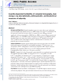 Cover page: Quantile-dependent heritability of computed tomography, dual-energy x-ray absorptiometry, anthropometric, and bioelectrical measures of adiposity