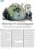 Cover page: Climate policy: Ditch the 2 °C warming goal