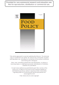 Cover page: Likely effects on obesity from proposed changes to the US food stamp program