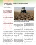 Cover page: Conservation tillage systems for cotton advance in the San Joaquin Valley