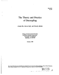 Cover page: The Theory and Practice of Decoupling