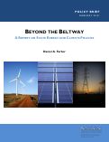 Cover page: Beyond the Beltway: A Report on State Energy and Climate Policies