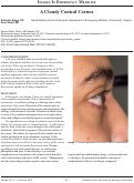Cover page: A Cloudy Conical Cornea