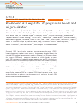 Cover page: Prosaposin is a regulator of progranulin levels and oligomerization