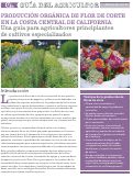 Cover page of Producción orgánica de flor de corte en la Costa Central de California:&nbsp;Una guía para agricultores principiantes de cultivos especializados