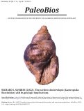 Cover page: The earliest <em>Ancistrolepis</em> (Gastropoda: Buccinidae) and its geologic implications