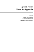 Cover page: Special Forum Visual Art Appendix