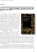 Cover page: Reseña de Miradas transatlánticas: El periodismo de Elena Poniatowska y Rosa Montero de Alicia Rueda-Acedo