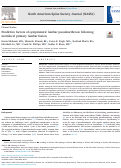 Cover page: Predictive factors of symptomatic lumbar pseudoarthrosis following multilevel primary lumbar fusion.