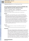 Cover page: A social-ecological perspective on power and HIV/AIDS with a sample of men who have sex with men of colour