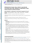 Cover page: Bifidobacterium longum subsp. infantis in experimental necrotizing enterocolitis: alterations in inflammation, innate immune response, and the microbiota