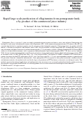 Cover page: Rapid large scale purification of ellagitannins from pomegranate husk, a by-product of the commercial juice industry