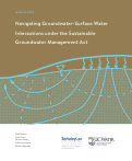 Cover page: Navigating Groundwater-Surface Water Interactions under the Sustainable Groundwater Management Act