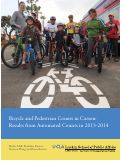 Cover page: Bicycle and Pedestrian Counts in Carson: Results from Automated Counts in 2013-2014