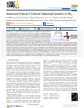 Cover page: Attosecond Probing of Coherent Vibrational Dynamics in CBr4.