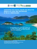 Cover page: Quantifying the Coastal Hazard Risk Reduction Benefits of Coral Reef Restoration in the U.S. Virgin Islands