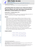 Cover page: α2-Null mutant mice have altered levels of neuronal activity in restricted midbrain and limbic brain regions during nicotine withdrawal as demonstrated by cfos expression