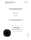 Cover page: SUMMARY OF INTERNATIONAL PROGRESS ON SUPERCONDUCTING MAGNETS