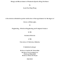 Cover page: Design and Measurement of Parameter-Specific Ring Oscillators