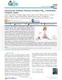 Cover page: Assessing the Oxidative Potential of Outdoor PM2.5 in Wintertime Fairbanks, Alaska.