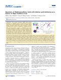 Cover page: Reactions of Methanesulfonic Acid with Amines and Ammonia as a Source of New Particles in Air