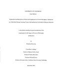 Cover page: Exploration and Description of Nature and Significance of Course Participants' Interactions in a Multi-Site Distance Learning Course with Implications for Design in Distance Education