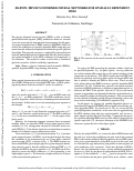 Cover page: SD-PINN: Physics Informed Neural Networks for Spatially Dependent PDES