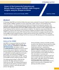 Cover page of Impact of the Community Pedestrian and Bicycle Safety Program (CPBSP): 2026 Program insights using the Kirkpatrick Model